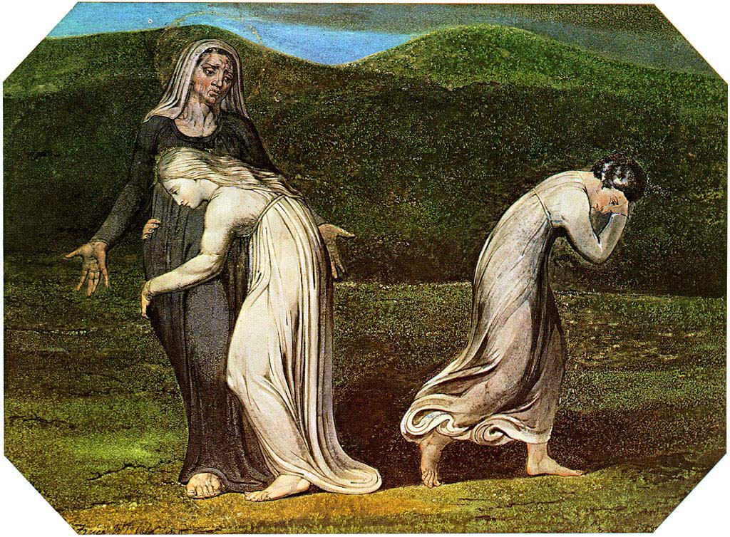 Naomi Entreating Ruth and Orpah